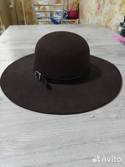 Шляпа фетровая женская