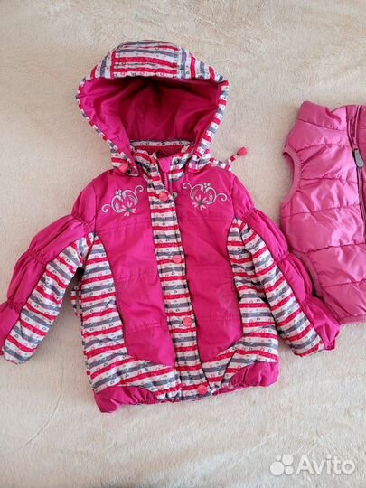 Куртка для девочки 86-92,98