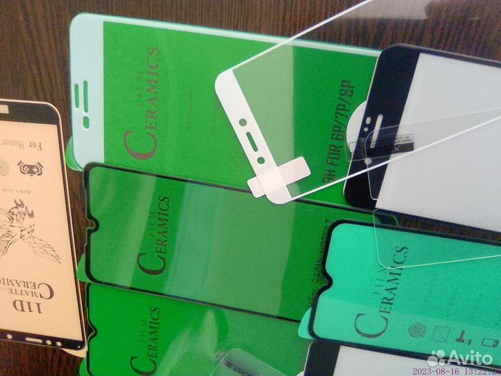Защитное керамическое стекло Айфон 10, 11,6,7,8