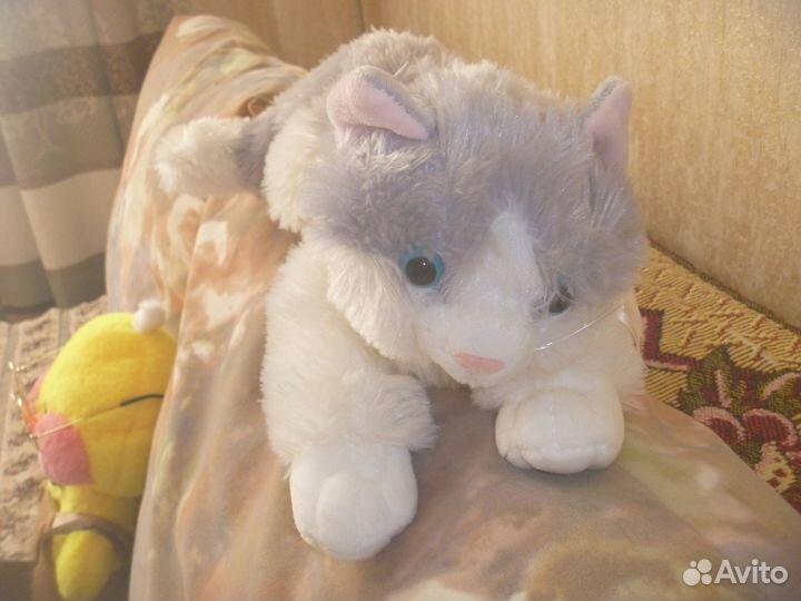 Детские игрушки Уточка, кошка, заяц, мишка