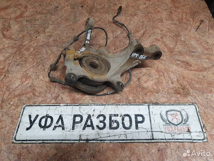 Кулак передний левый+ступица 2.0 АКПП Renault Lagu