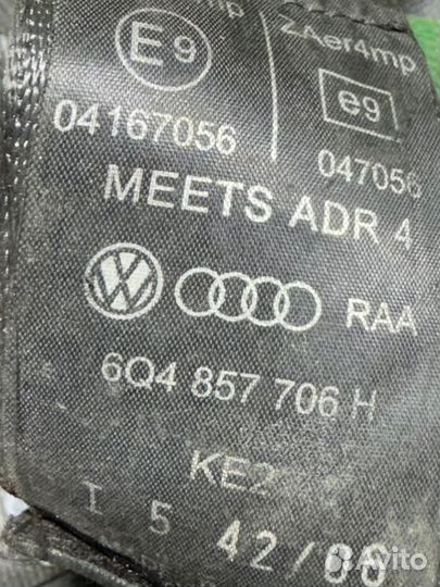 Ремень безопасности передний правый Volkswagen