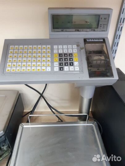 Весы с печатью этикеток Bizerba бу