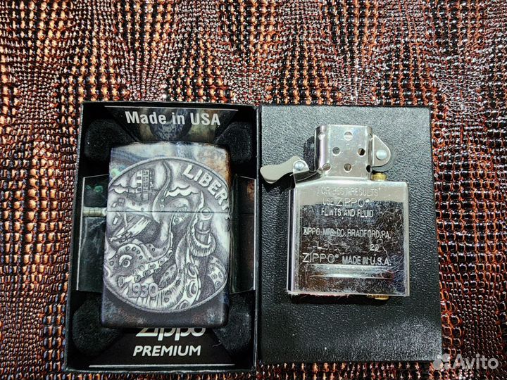 Зажигалка бензиновая zippo