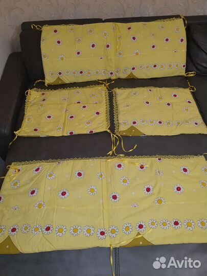 Двухсторонний комплект в кроватку