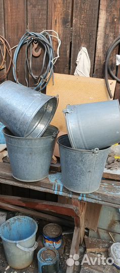 Ведро оцинкованное