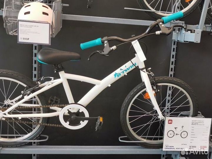 Велосипед нов. детский btwin original 100 6-9 л