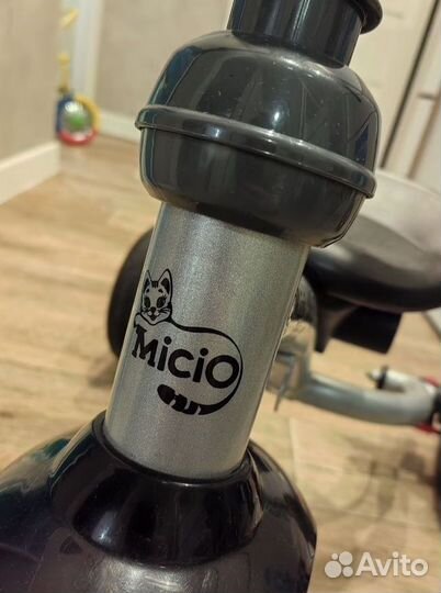 Велосипед коляска с родительской ручкой