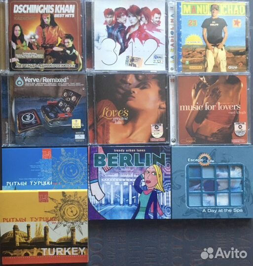 Музыкальные CD диски лицензия