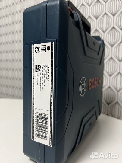 Шуруповерт bosch GSB 120-LI