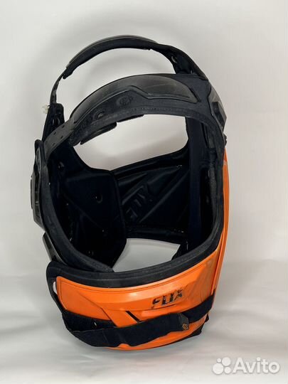 Fox Raptor Vest панцирь с плечами, черно-оранжевый