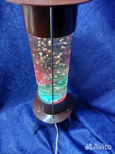 Светильник ночник СССР лаваОчень красивый