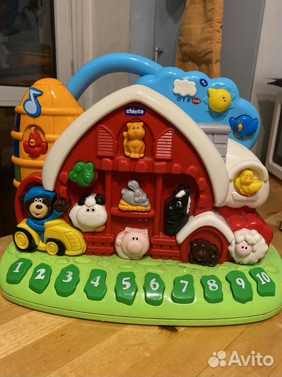 Говорящая ферма chicco музыкальная