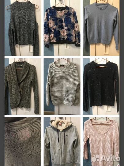 Женские вещи пакетами, 42р, больше 30 вещей