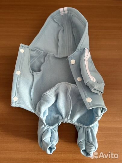 Теплый комбинезон для маленькой собачки