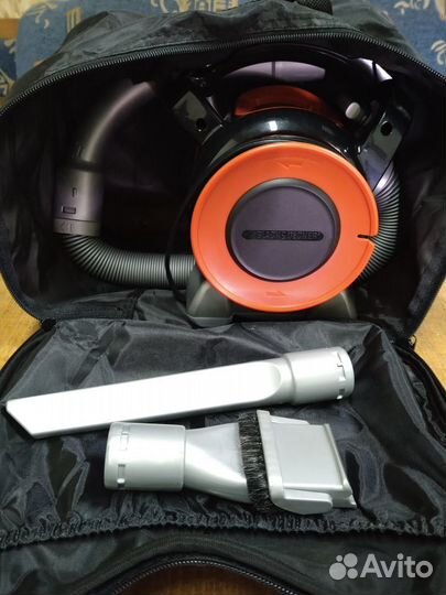 Автомобильный пылесос black decker