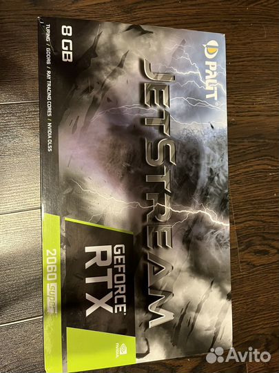 Видеокарта rtx 2060 super palit jetstream
