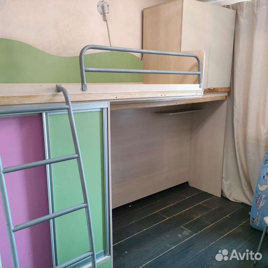 Детская стенка с кроватью