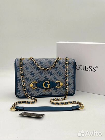 Сумка guess кроссбоди izzy (Premium)