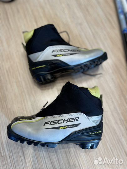 Лыжи Peltonen, ботинки Fischer, палки