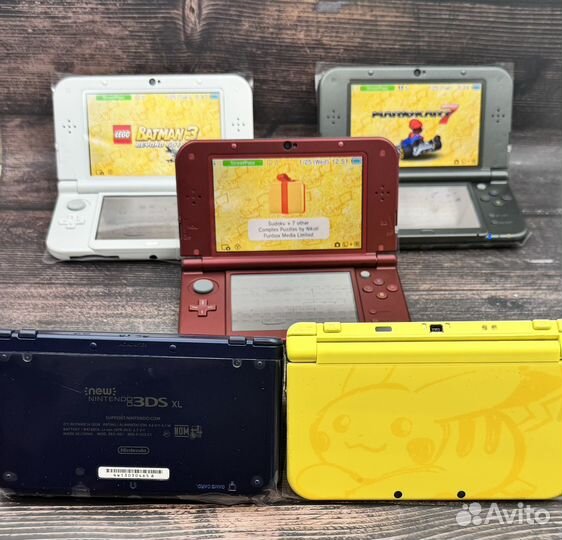 Новые New Nintendo 3DS XL(200+ Игр,Комплекты)