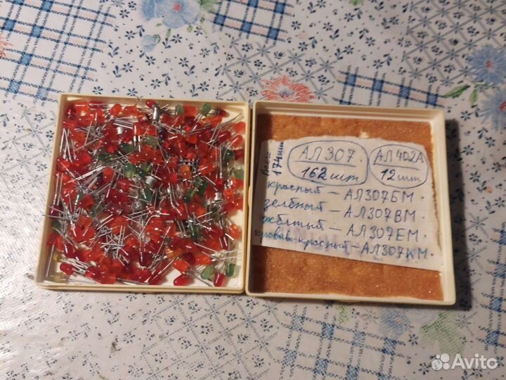 Светодиоды ссср-ал307