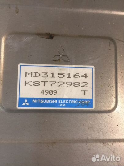 Блок управления двигателем mitsubishi rvr