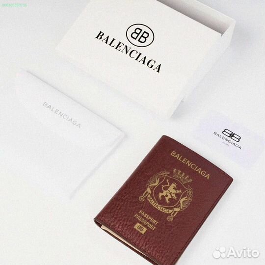 Обложка на паспорт Balenciaga (Арт.21440)