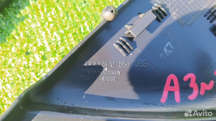 Накладка на торпедо Audi A3 sportback CDA 1 2008