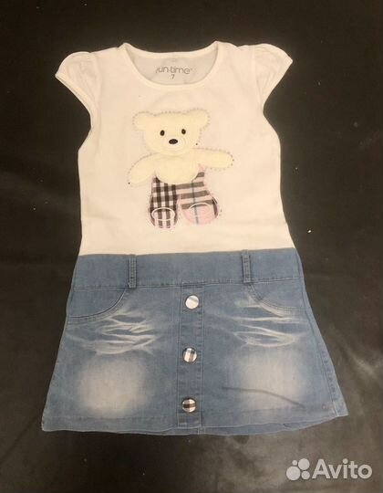 Пакет вещей на девочку 104-110