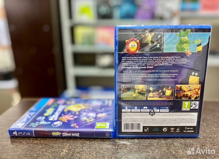 SpongeBob SquarePants: The Cosmic Shake PS4