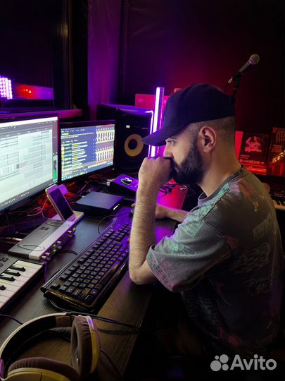 Студия звукозаписи, написание битов, аранжировка