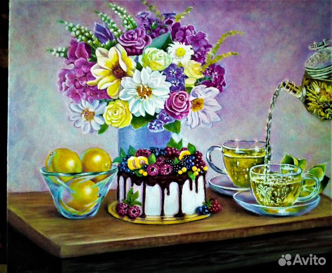 Картины маслом холст