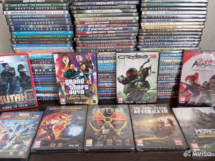 Много компьютерных игр