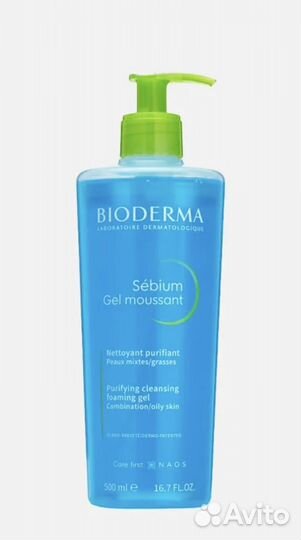 Мусс для умывания bioderma sebium