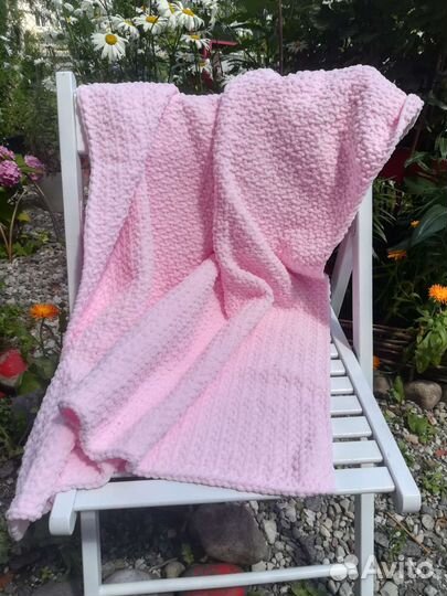 Плед детский плюшевый