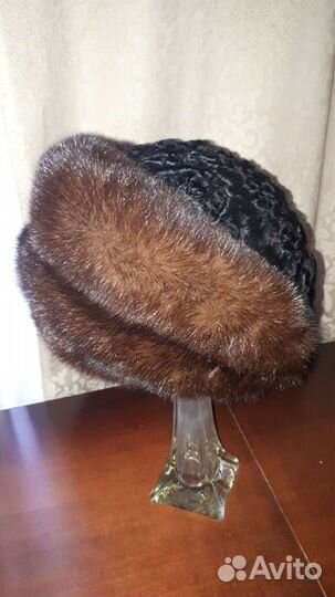 Шапка- мех норки