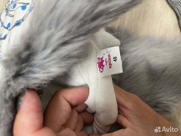 Зимняя шапка детская 48