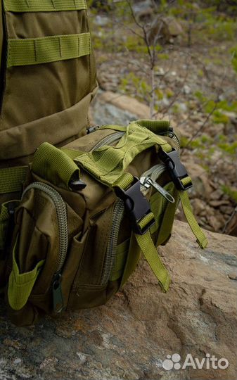 Тактический рюкзак 55 литров - Олива