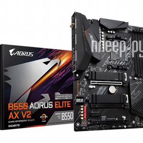 Материнская плата gigabyte b550 aorus elite ax v2