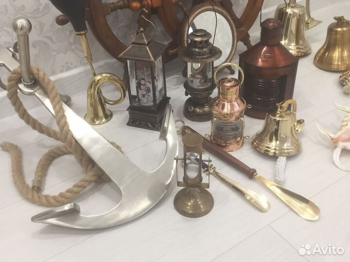 Штурвал Зеркало Люстра Рынды Фонари и др