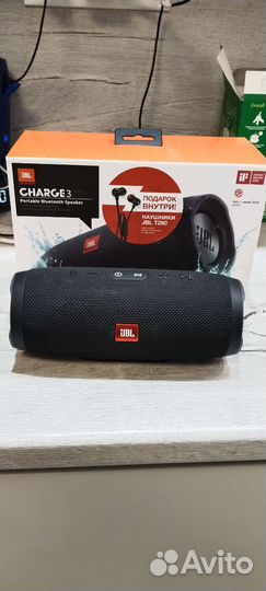 Колонка jbl charge 3