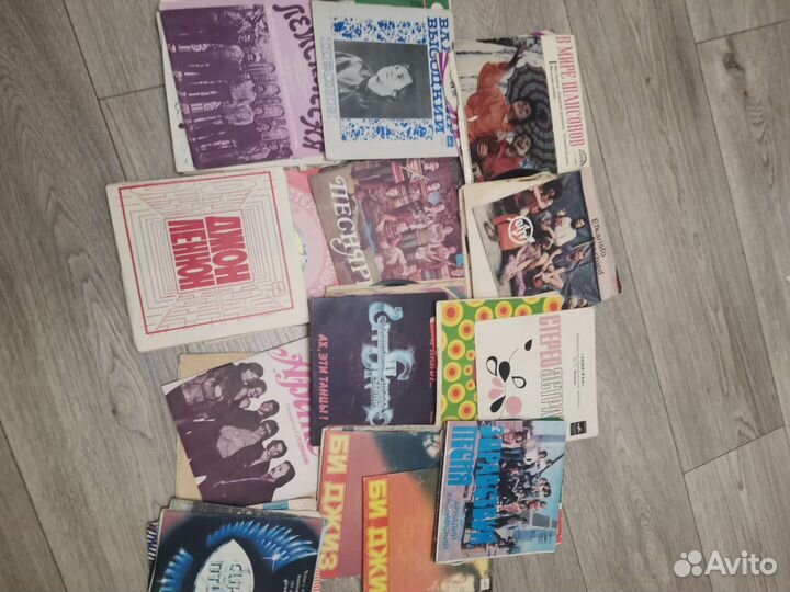 Виниловые пластинки СССР миньоны