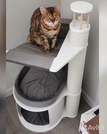 Когтеточка домик для кошки