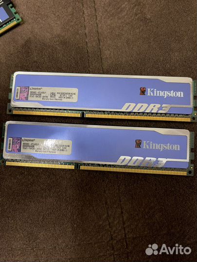 Оперативная память DDR3 Kingston 4 gb