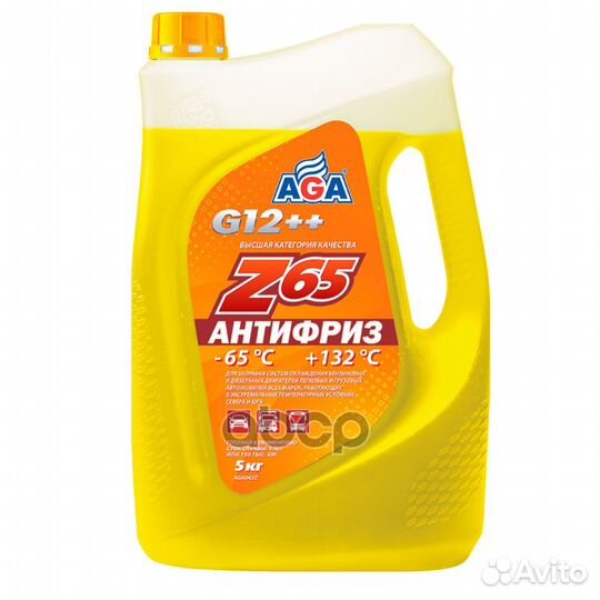 AGA antifreeze AGA-Z65. premix Антифриз. готовый