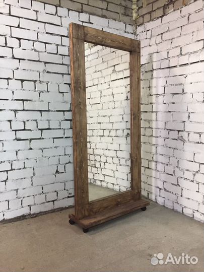 Зеркало напольное на подставке