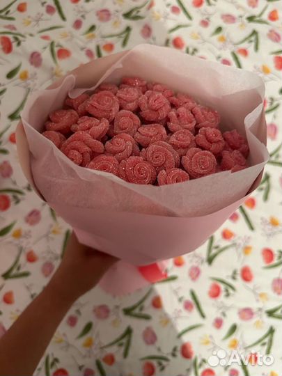 Букет из мармелада