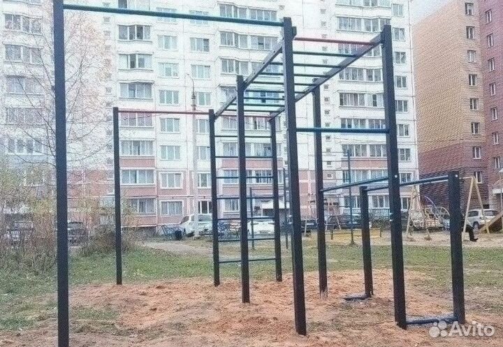 Спортивная площадка воркаут по безналу