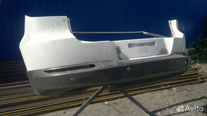 Бампер задний Фольцваген Тигуан и кузовной ремонт